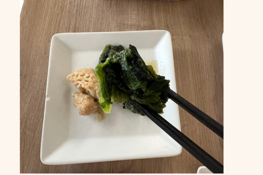 白菜の和え物